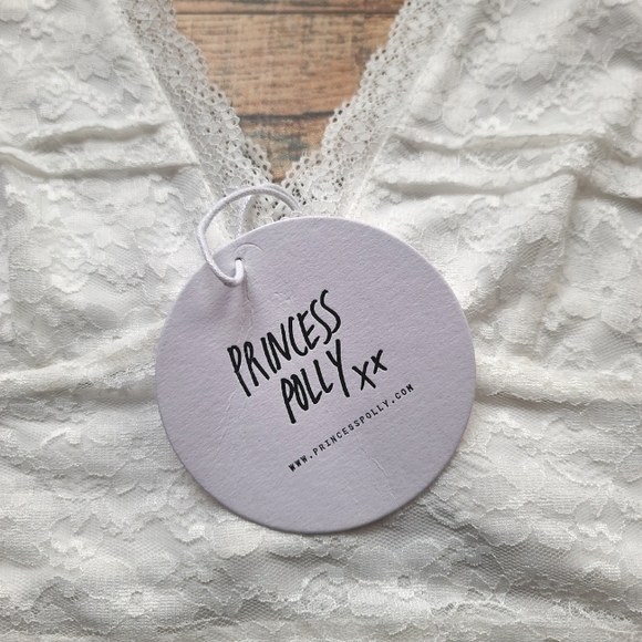 Priness Polly ALFORD TOP WHITE Size 4 NWT - Picture 5 of 7